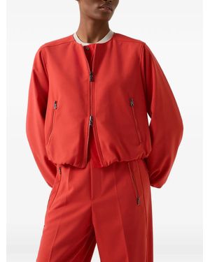 Bogner Yuma Reversible Bomber Jacket - Red