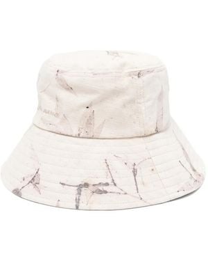 Feng Chen Wang Patterned Bucket Hat - Bianco
