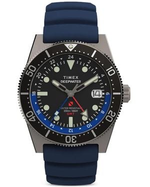 Timex Deepwater Reef 200 Gmt 41Mm Watch - Blue