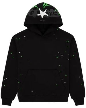 Sp5der Hoodie À Imprimé Graphique - Noir