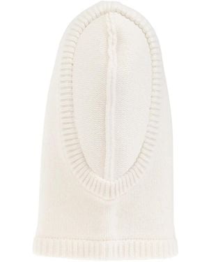 Lisa Yang Cashmere Balaclava - White