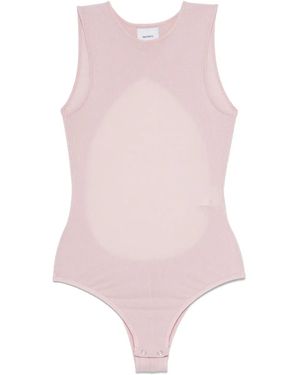 Halfboy Ribbed Bodysuit - Pink