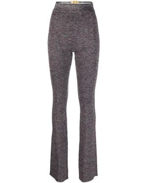 Gcds Lurex Trousers - Grey