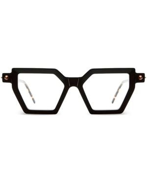 Kuboraum Brille Mit Geometrischem Gestell - Schwarz