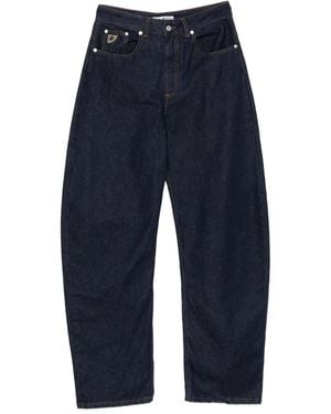 Lois Logo-Detail Jeans - Blue
