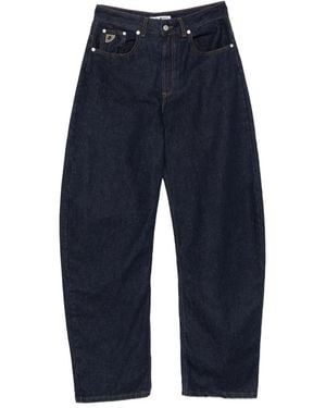 Lois Logo-Detail Jeans - Blue