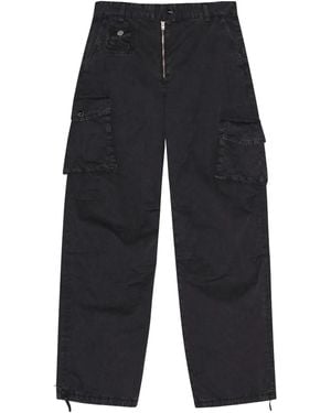 Ganni Cargo Pants - Blue