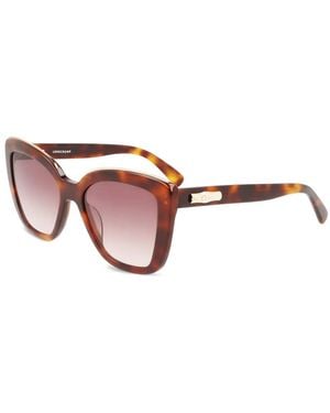 Longchamp Lo692S Geometric-Frame Sunglasses - Pink