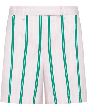 Thom Browne Repp Stripe Poplin Chino Shorts - Blue
