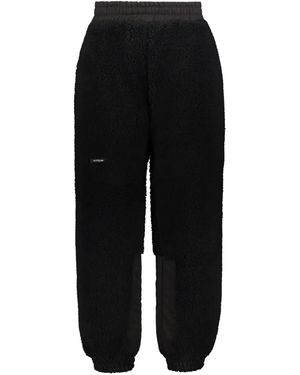 ISO.POETISM Logo-Patch Track Pants - Black