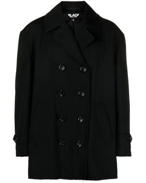 COMME DES GARÇON BLACK Cabanjacke Im Distressed-Look - Schwarz