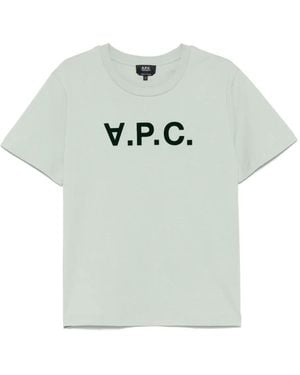 A.P.C. Grand Vpc T-Shirt - Gray