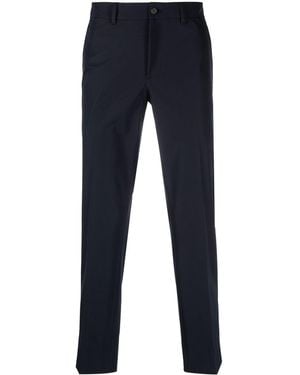 Prada Cropped Tailored Trousers - Blue