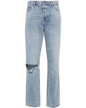 7 For All Mankind Jeans Dritti X Chiara Biasi - Blu