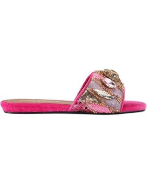 Kurt Geiger Kensington Loafer mit Pailletten - Pink