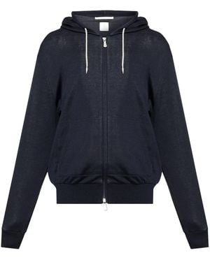 Eleventy Jersey Hoodie - Blue