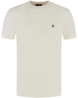 Parajumpers T-Shirt À Patch Logo - Blanc