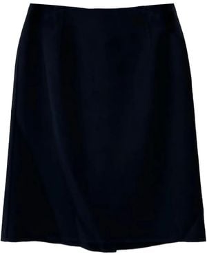 Loro Piana Falda De Tubo Vivian - Azul