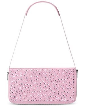 Alexander Wang Schultertasche Mit Kristallen - Pink