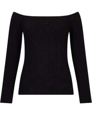 Liu Jo Boat-Neck Top - Black