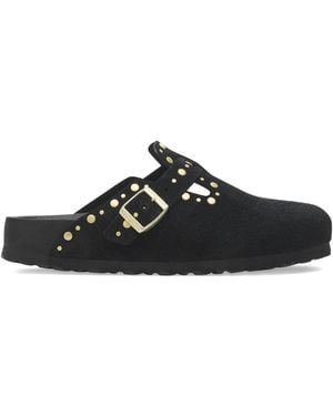 Birkenstock Boston Rivets ミュール - ブラック
