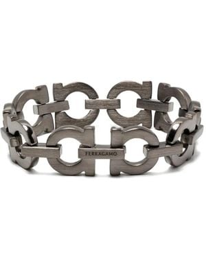 Ferragamo Gancini Bracelet - White