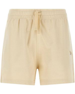 Maison Kitsuné Baby Fox Shorts - Natural