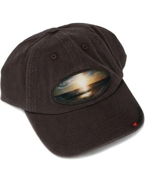 Kap Company Casquette Vacation Imprimée Et Embossée - Black