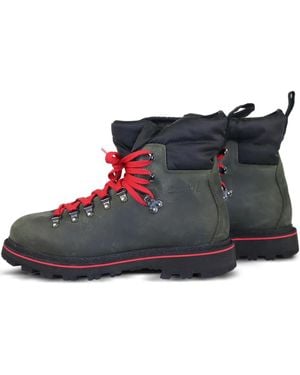 Monpiz Groste' Uomo Lace-Up Boots - Black