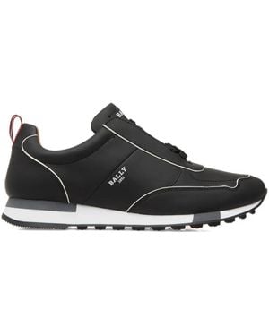 Bally Logo-Detail Trainers - Black