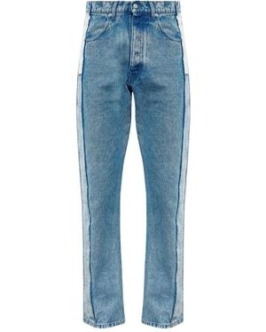 MM6 by Maison Margiela Panelled Regular Jeans - Blue
