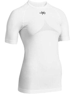 I-Exe Logo-Print Raglan-Sleeved T-Shirt - White