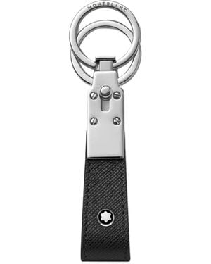 Montblanc Leather Keyring - White
