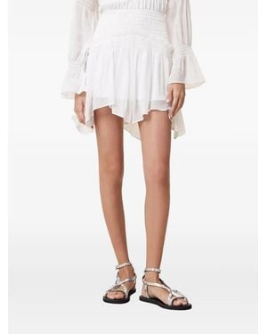 AllSaints Pamela mini skirt - Blanco