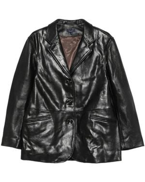 Soeur Luciano Leather Jacket - Black