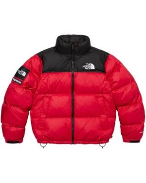 Supreme X The North Face Nuptse Jacket - Red