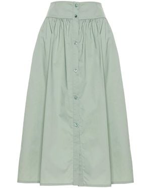 Woolrich ポプリン スカート - グリーン