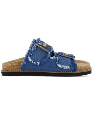Gibaldi Sandali Con Fibbia - Blu