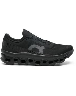 On Shoes Cloudmster 1 Lace-Up Trainers - Black