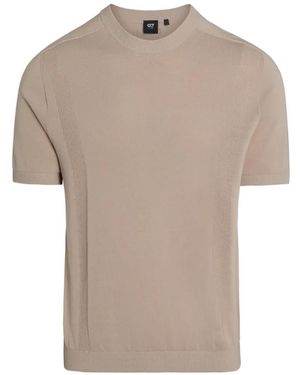 Alpha Tauri T-Shirt À Design Texturé - Neutre