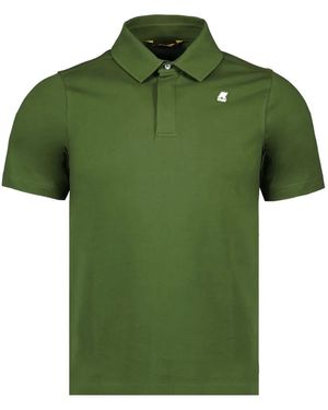 K-Way Polo A Maniche Corte - Verde
