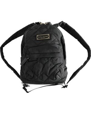 Marc Jacobs Quilted Zip Backpack - Black