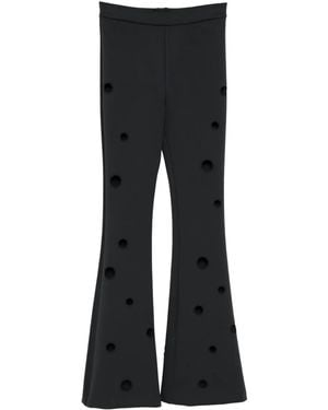 Cynthia Rowley Peekaboo Pants - Black