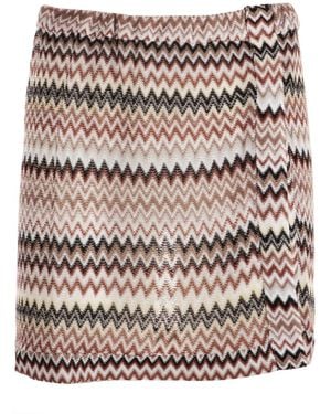 Missoni ジグザグ ビーチカバーアップ - ナチュラル