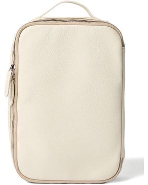 Brunello Cucinelli レザーシューズ オーガナイザー - ナチュラル