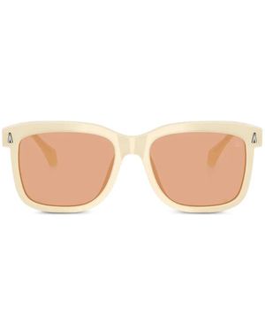 Moncler Valaire Square-Frame Sunglasses - Pink