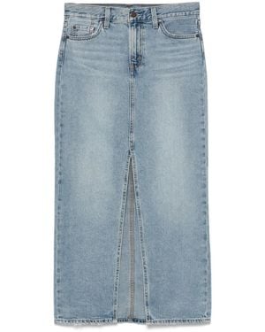 Levi's Ankle Column Maxi Skirt - Blue