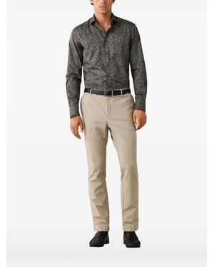 Hackett Wildflower-Print Shirt - Brown