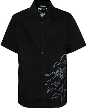 Maharishi Cloud Dragon シャツ - ブラック