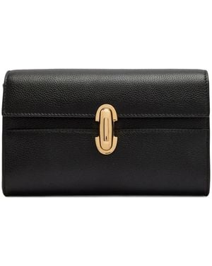 SAVETTE Symmetry Bewerkte Clutch - Zwart